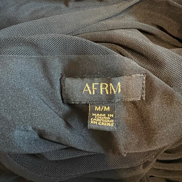 AFRM Fiorella Dress - Black - Picture 3 of 6